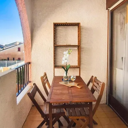 Apartamento T2 Avec Piscine Et Terrasse Au Barcares *