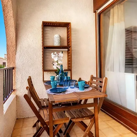 Apartamento T2 Avec Piscine Et Terrasse Au Barcares Le Barcarès